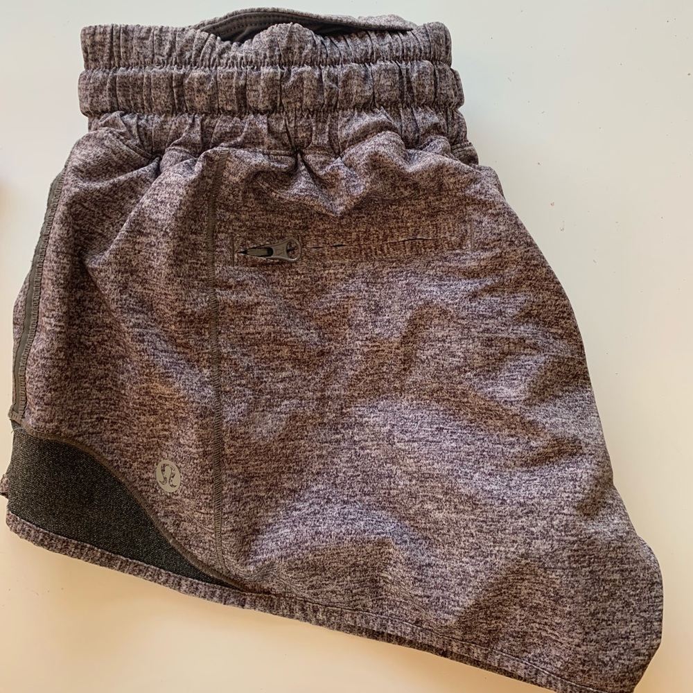 Lululemon gray active shorts